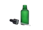 Pacchetto di vetro essenziale verde glassato della bottiglia del contagoccia della bottiglia di olio 30ml 50ml